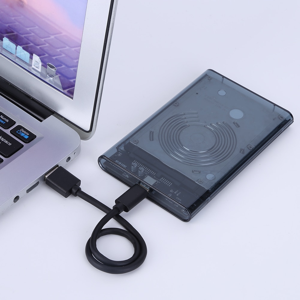 2.5 ġ  HDD ̽ SATA-USB3.1 ϵ ̺ Ŭ 6Gbps USB3.0-Type-C SATA HDD SSD Ʈ  ϵ ̺ ̽